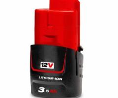 Battery for Milwaukee M12 FUEL 2567-20 12-Volt Cordless Ratchet Bare Tool