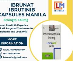 Ibrunat Ibrutinib 140mg Capsules Affordable Price Manila Philippines