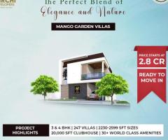 Luxury Villas In Kollur | Hyderabad