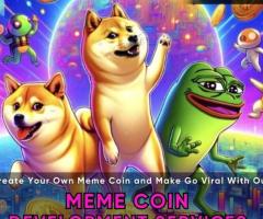 Uplift your venture in meme coin with our meme coin development services