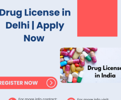 Drug License in Delhi | Apply Now