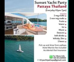 Thailand Yacht Party: Celebrate in Style with Sunset Yacht Pattaya