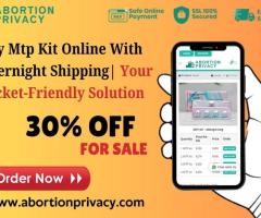 Buy Mtp Kit Online With Overnight Shipping| Your Pocket-Friendly Solution