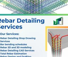 Professional Rebar Detailing Services by Silicon Engineering Consultants in Los Angeles.