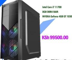 New core i7 11700 tower desktop with 3 free PC games