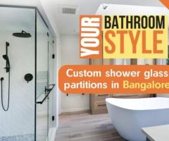 shower glass partition