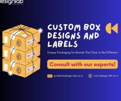 Get the Best Custom Box Designs and Labels by Designlab