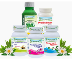 Ayurvedic Treatment For Anti-ovarian Cyst - Anti-ovarian Cyst Care Pack By Planet Ayurveda