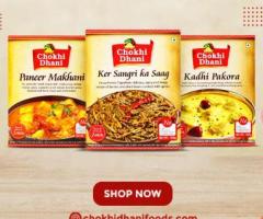 Best quality of Ready to Eat Food online at Chokhi Dhani Foods