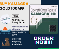 Revive Confidence; Be the Boss in Bed- Kamagra Gold 100mg - 1