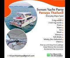 Experience a Yacht Party in Sunset Beach Pattaya with Sunset Yacht Pattaya