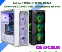 New core i7 13700k desktop with 3 PC games bonus