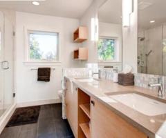 Create a stunning bathroom with a bathroom remodeler near me!