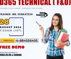 D365 Ax Technical Online Training Free Demo - 1