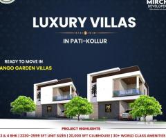 Luxury Villas In Kollur | Hyderabad