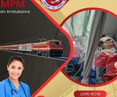 MPM Train Ambulance Service In Kolkata Provides Higher Level Of Medical Care