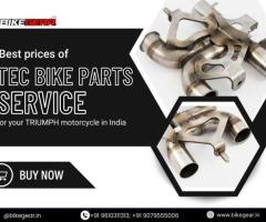 Best prices of TEC BIKE PARTS for your TRIUMPH motorcycle in India