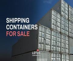 Freight containers for sale | LOTUS Containers