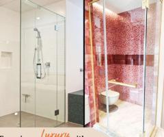 Enhance Your Bathroom with a Sleek Shower Glass Partition from Sri Venu Glass