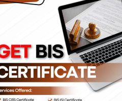 Efficient BIS Certification for Your Products