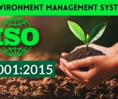 What is the objective of ISO 14001:2015 certification in Kosovo?