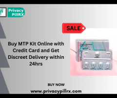 Buy MTP Kit Online with Credit Card and Get Discreet delivery within 24hrs