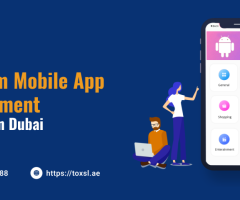 Pioneering Mobile App Development Company in Dubai | ToXSL Technologies