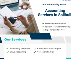 Accountants in Solihull: Your Local |+44-808-273-5170| Experts