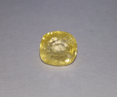 Yellow Sapphire Stone (Pukhraj Stone) - 1