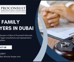 Best Family Lawyers in Dubai