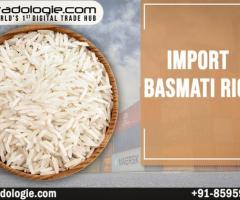 Import Basmati Rice