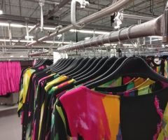 Garment Sorting System For Dry Cleaner