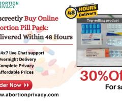 Discreetly Buy Online Abortion Pill Pack: Delivered Within 48 Hours - 1