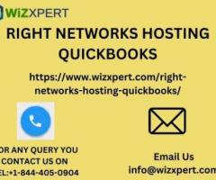 Right networks hosting Quickbooks to know more call us on +1-844-405-0904