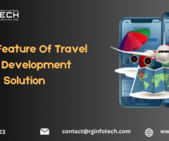 Best 5 Feature Of travel app development Solution