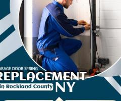 Garage door spring replacement in Rockland County NY