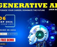 Generative AI (GENAI) Online Training Free Demo - 1