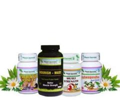 Herbal Remedies For Muscle Strengthening - Muscle Strengthening Pack By Planet Ayurevda - 1