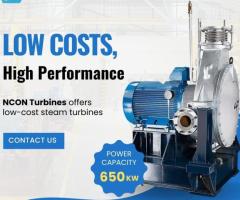 Top Choices for Back Pressure Steam Turbines | Nconturbines.com