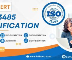 ISO 13485 Certification in Bangalore