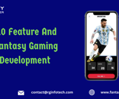 Best 10 Feature And Cost Fantasy Gaming App Development