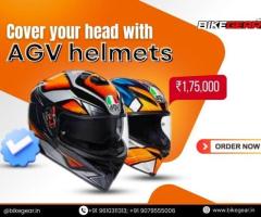 Cover your head with AGV helmets at lowest prices!