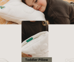 Milari organics toddler pillow : A safe and comfy pillow for kids !