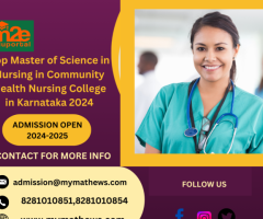 Top Master of Science in Nursing in Community Health Nursing College in Karnataka 2024