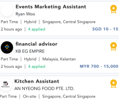 Part Time Jobs Singapore | Jobs Lah - 1