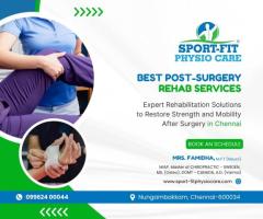 Best Post-Surgery Rehab Services in Chennai