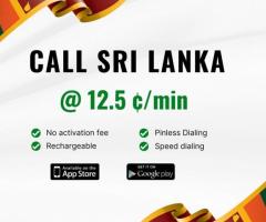 Cheap International Calling Card to Call Sri Lanka from USA and Canada