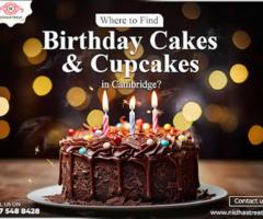 Order the Best Birthday Cakes in Cambridge from Nidha’s Treat