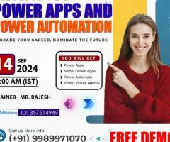 Online FREE DEMO on Power Apps & Power Automation