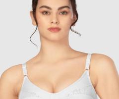 Buy White Non Padded Bra for Women Online - 1